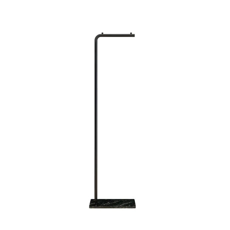 Marble Base Gold Metal Freestanding Coat Rack with Hooks Image - 2