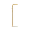 Marble Base Gold Metal Freestanding Coat Rack with Hooks Image - 20