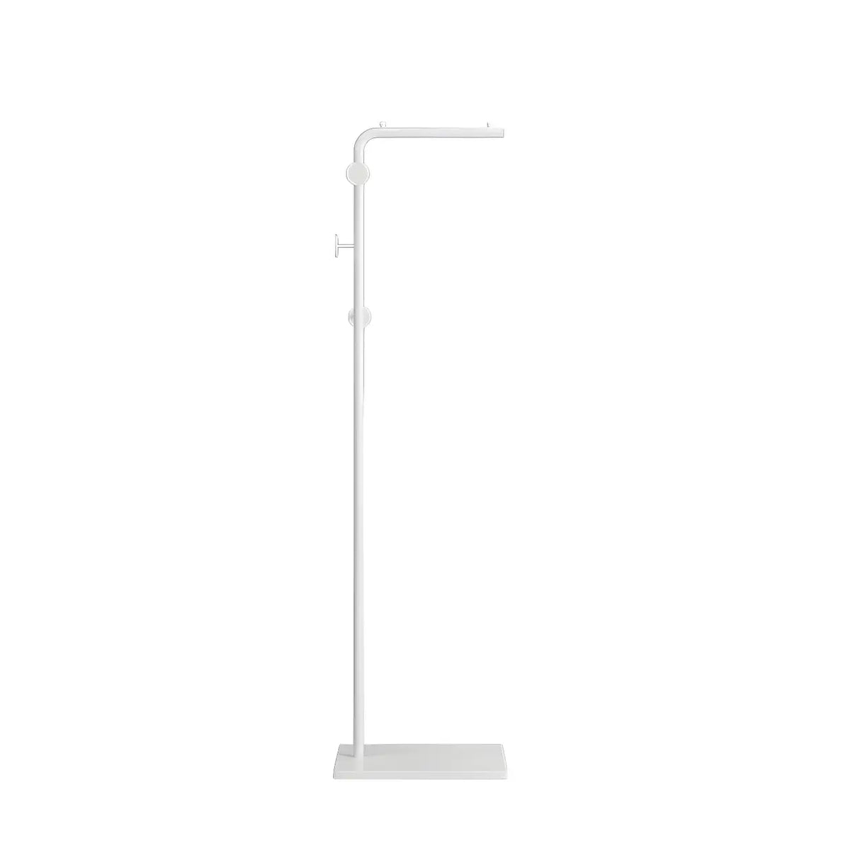 Marble Base Gold Metal Freestanding Coat Rack with Hooks Image - 6