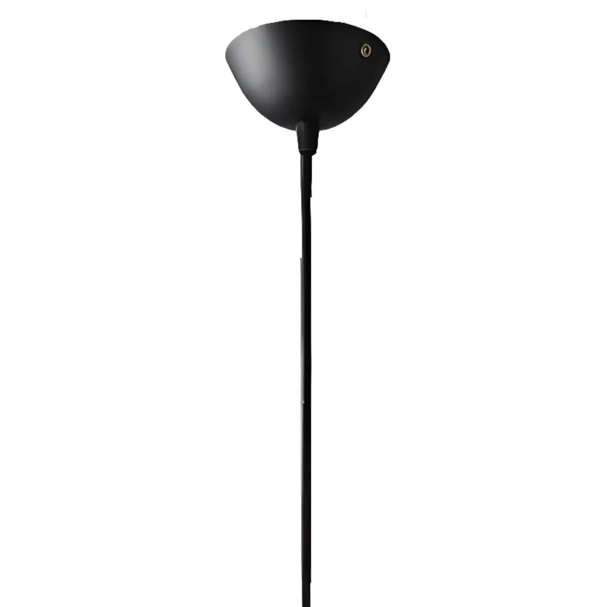 Matte Metal Dome Pendant Light Adjustable Height Image - 17