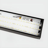 Meeting Room Large Aluminum Rectangular Pendant Light Image - 6