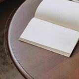 Mid-Century Modern Artistic Leg Small Round Wood Coffee Table Image - 6