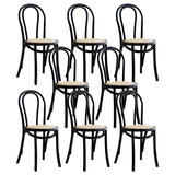 Mid-Century Modern Beech Wood Armless Dining Chair Image - 20