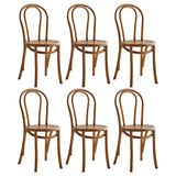 Mid-Century Modern Beech Wood Armless Dining Chair Image - 25