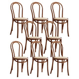 Mid-Century Modern Beech Wood Armless Dining Chair Image - 46