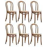 Mid-Century Modern Beech Wood Armless Dining Chair Image - 55