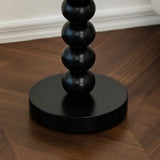 Mid-Century Modern Small Round Yellow Ball Base Side Table Image - 7