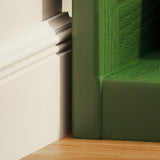 Mid-Century Modern Stand Wood Vertical Corner Bookshelf Image - 12