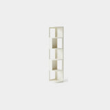 Mid-Century Modern Stand Wood Vertical Corner Bookshelf Image - 22