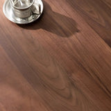 Mid-Century Modern Walnut Solid Wood Coffee Table Image - 9