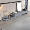 Mid-Century Modern Walnut Wood TV Stand with Drawers Image - 7