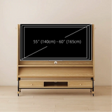 Mid-Century Modern Wood Movable Adjustable TV Mount TV Stand Image - 26