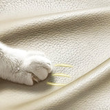 Mid-Century Modern Wood Upholstered Open Back Dining Chair Image - 6