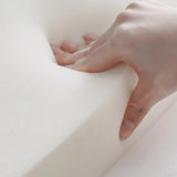 Mid-Century Modern Wood Upholstered Open Back Dining Chair Image - 8