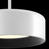 Minimalist 3-Light Cylinder Black Pendant Light Image - 8