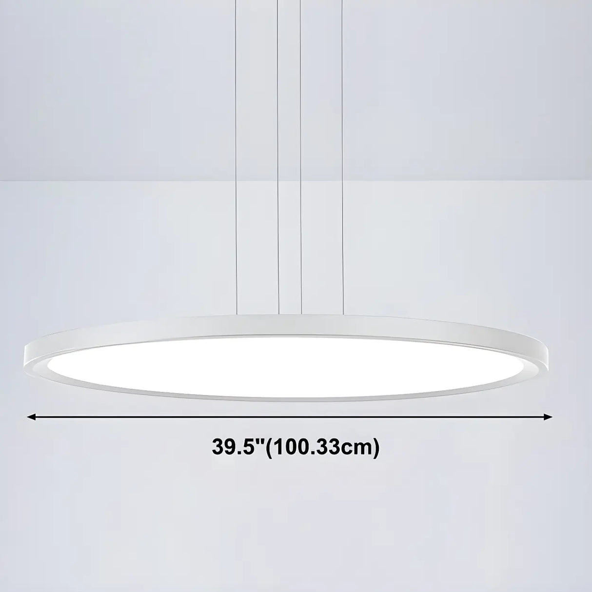 Minimalist Adjustable Round Dimmable LED Pendant Light 