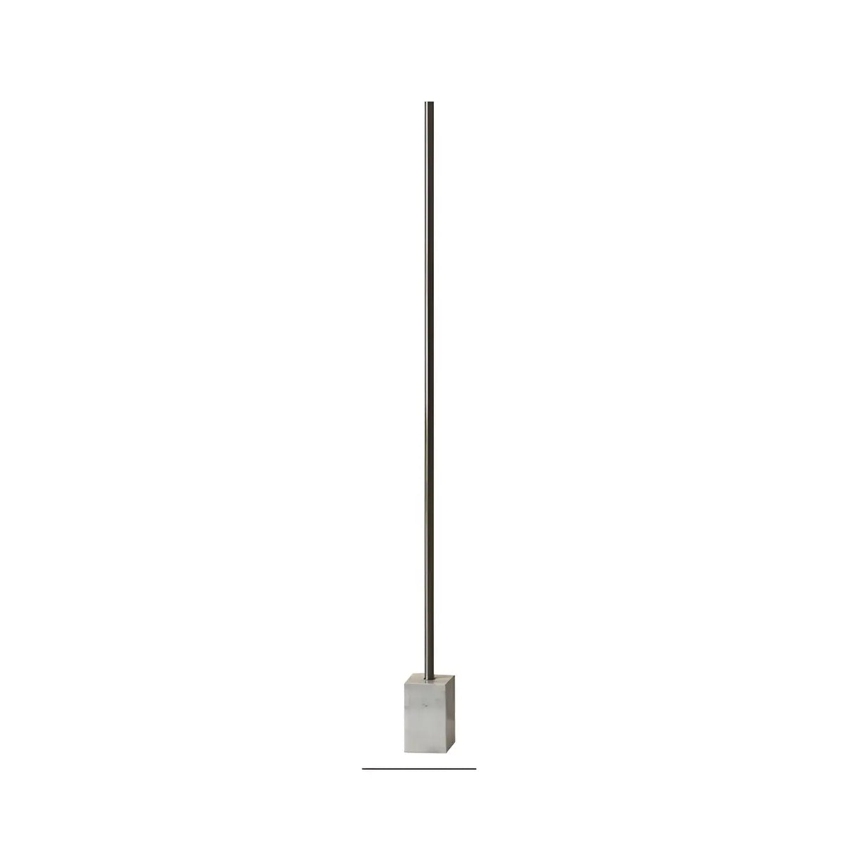 Minimalist Bar Marble Base Living Room LED Floor Lamp Image - 6