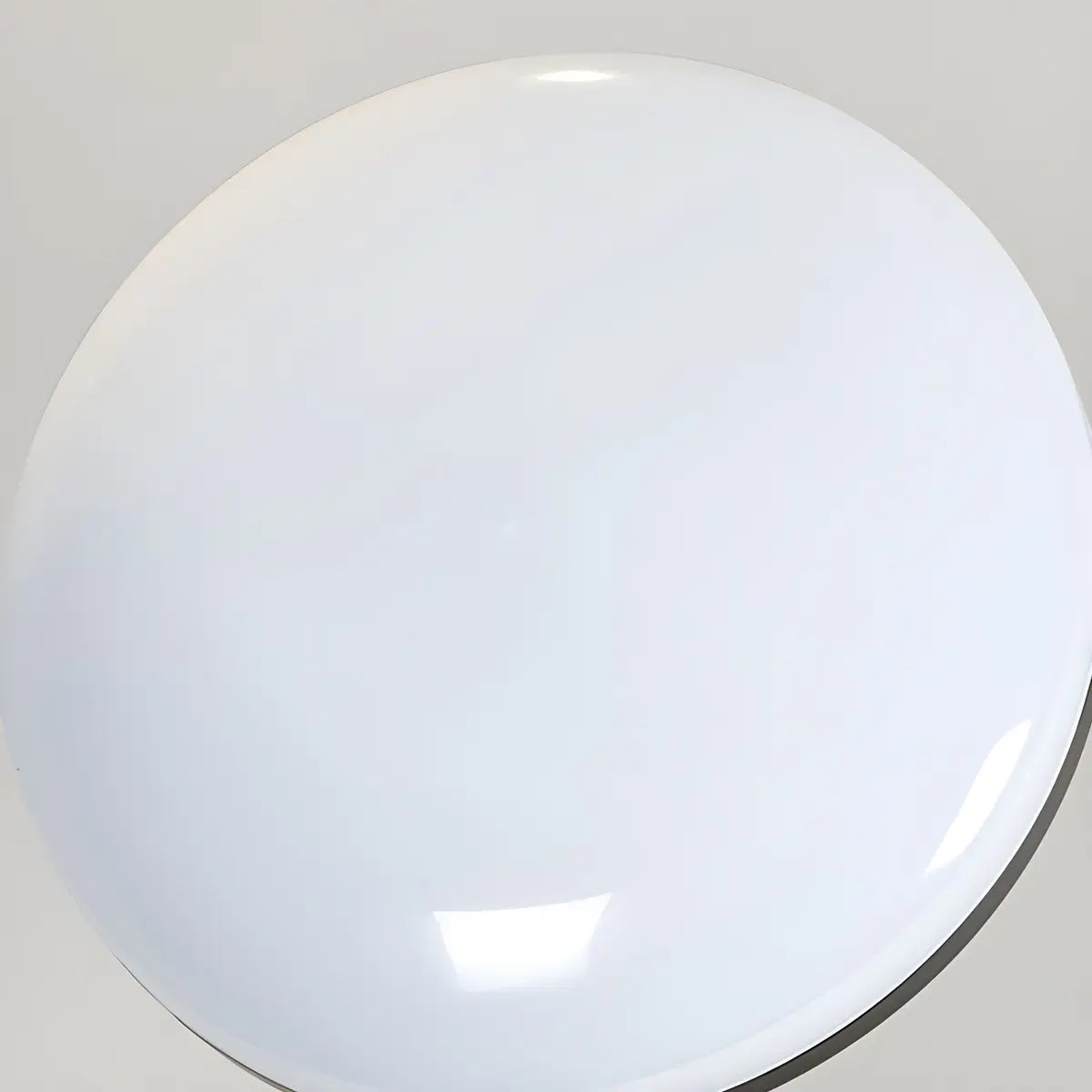Minimalist Black Disc Adjustable Metal Floor Lamp Image - 11