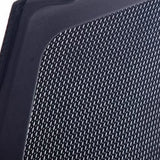 Minimalist Black Fixed Arms Ergonomic Mesh Office Chair Image - 10