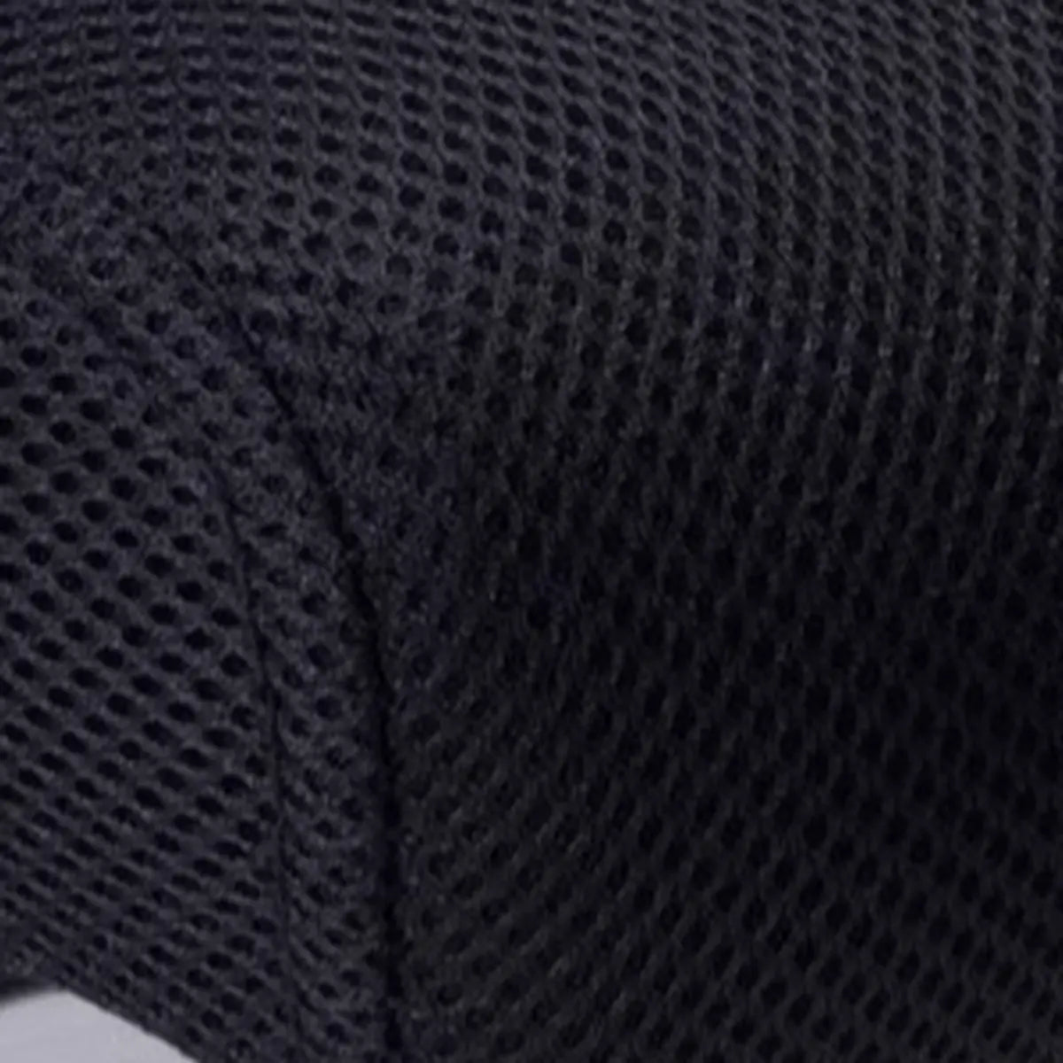 Minimalist Black Fixed Arms Ergonomic Mesh Office Chair Image - 15
