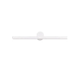 Minimalist Black Linear LED Vanity Wall Light Image - 7