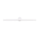 Minimalist Black Linear LED Vanity Wall Light Image - 9