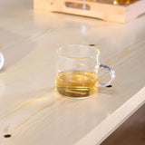 Minimalist Brown Wood Rectangular Four-Leg Coffee Table Image - 14