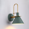 Minimalist Casual Cone Metal LED Wall Sconce Light Image - 10