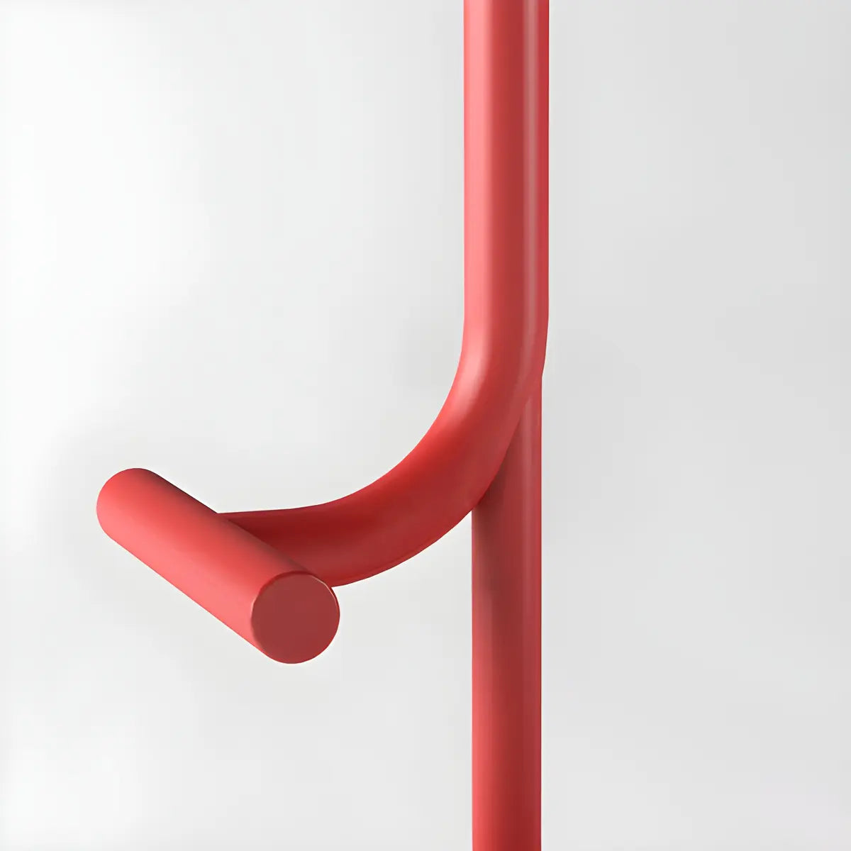Minimalist Colorful Round Metal Adjustable Bar Stool Image - 13
