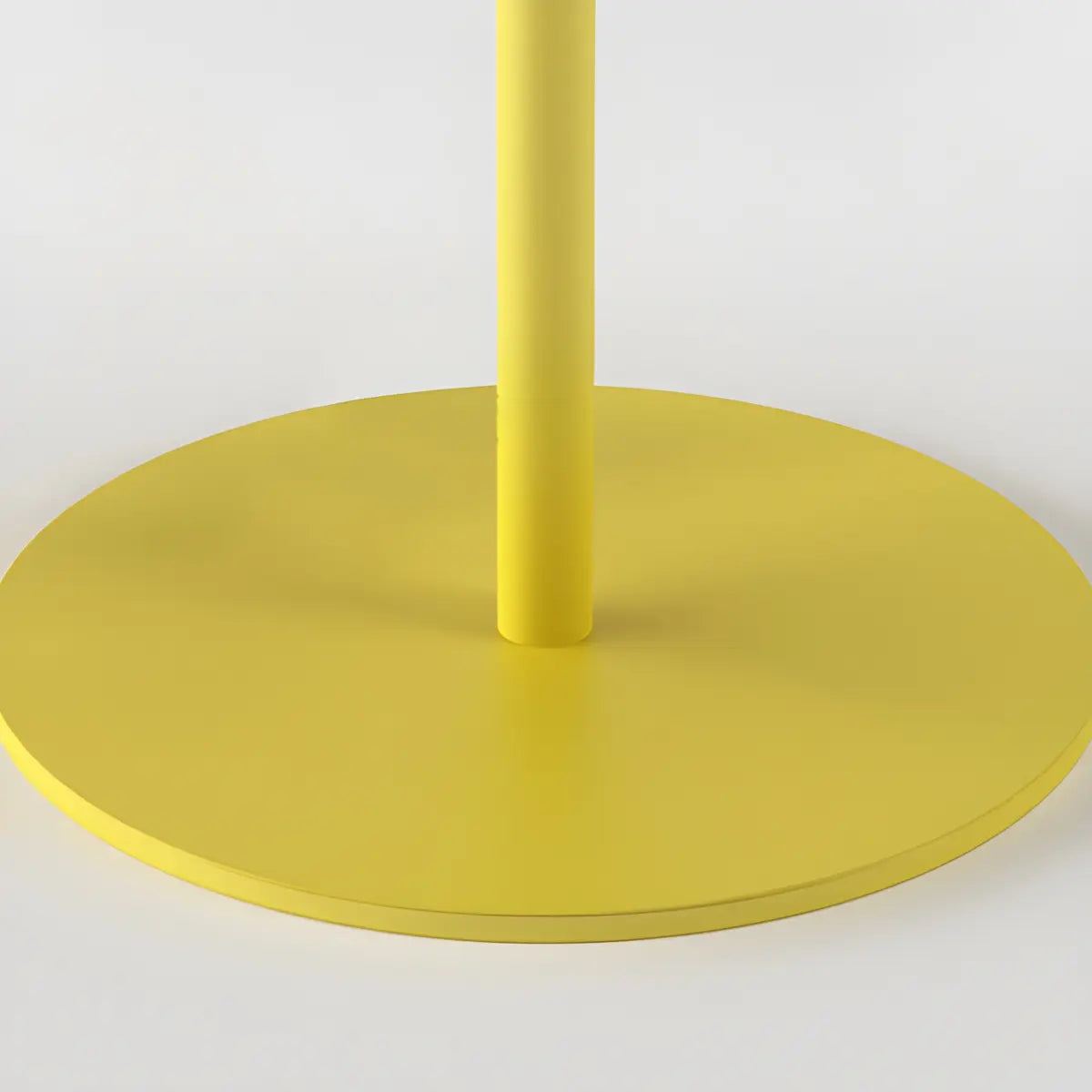 Minimalist Colorful Round Metal Adjustable Bar Stool Image - 15