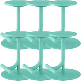 Minimalist Colorful Round Metal Adjustable Bar Stool Image - 17