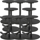 Minimalist Colorful Round Metal Adjustable Bar Stool Image - 39