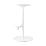 Minimalist Colorful Round Metal Adjustable Bar Stool Image - 50