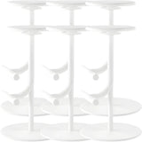 Minimalist Colorful Round Metal Adjustable Bar Stool Image - 53