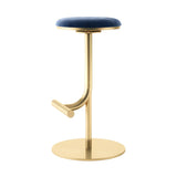 Minimalist Colorful Round Metal Adjustable Bar Stool Image - 60