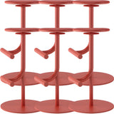 Minimalist Colorful Round Metal Adjustable Bar Stool Image - 83