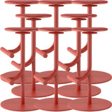 Minimalist Colorful Round Metal Adjustable Bar Stool Image - 84