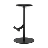 Minimalist Colorful Round Metal Adjustable Bar Stool Image - 85