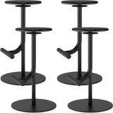 Minimalist Colorful Round Metal Adjustable Bar Stool Image - 87