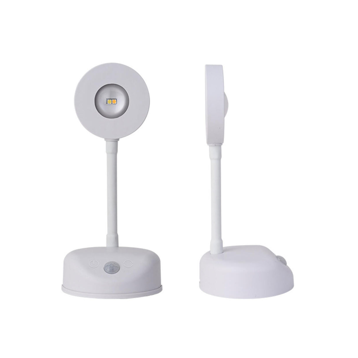 Minimalist Compact Round Rotating LED Wall Sconce Image - 6