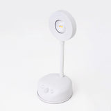 Minimalist Compact Round Rotating LED Wall Sconce Image - 9