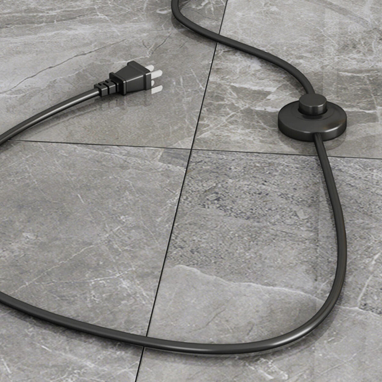 Minimalist Dome Black Arc Adjustable Floor Lamp Image - 9