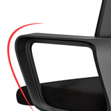 Minimalist Ergonomic Black Adjustable Mesh Office Chair Image - 10