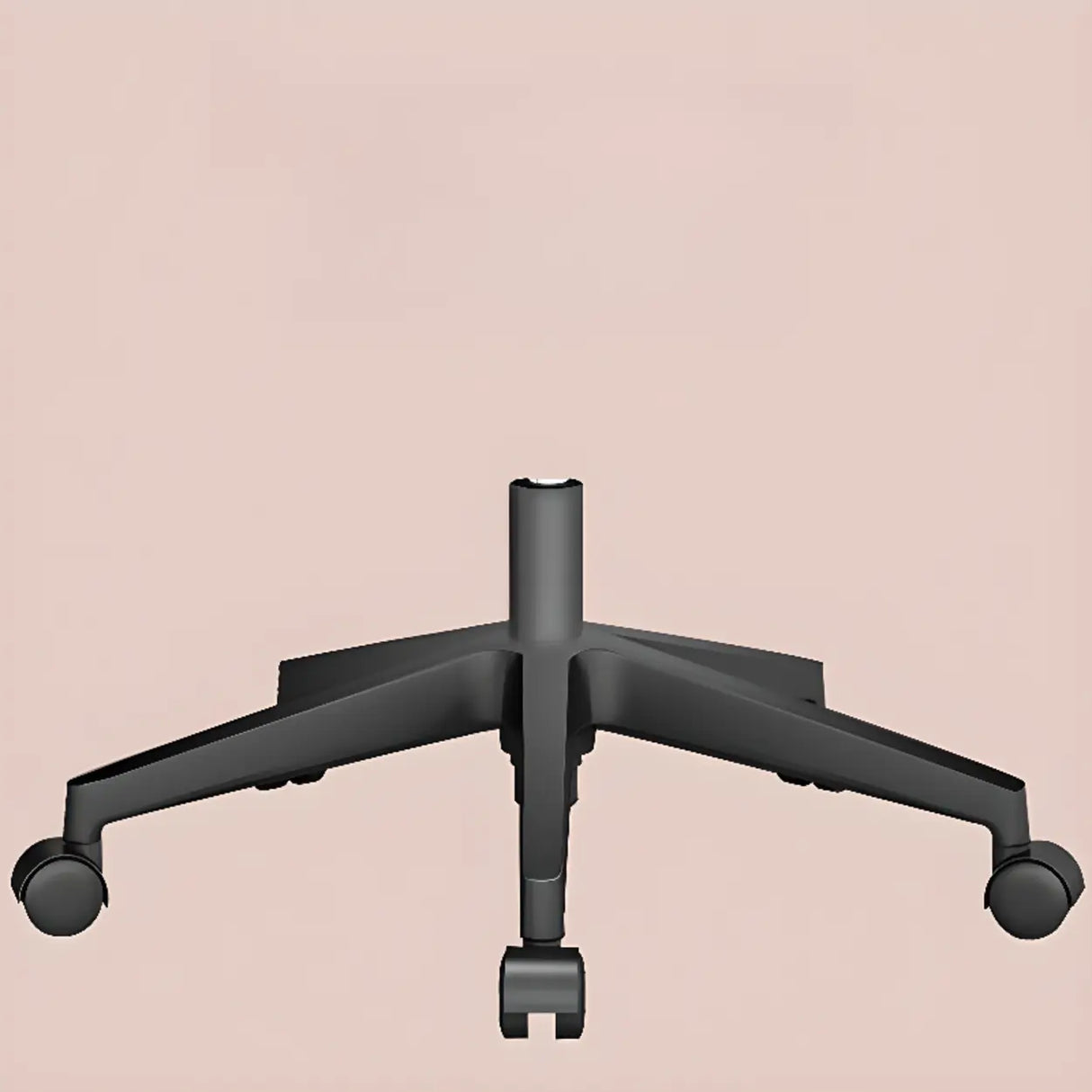 Minimalist Ergonomic Black Adjustable Mesh Office Chair Image - 8