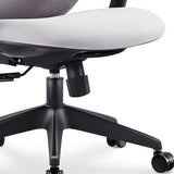 Minimalist Ergonomic Mesh Upholstered Swivel Office Chair Image - 14