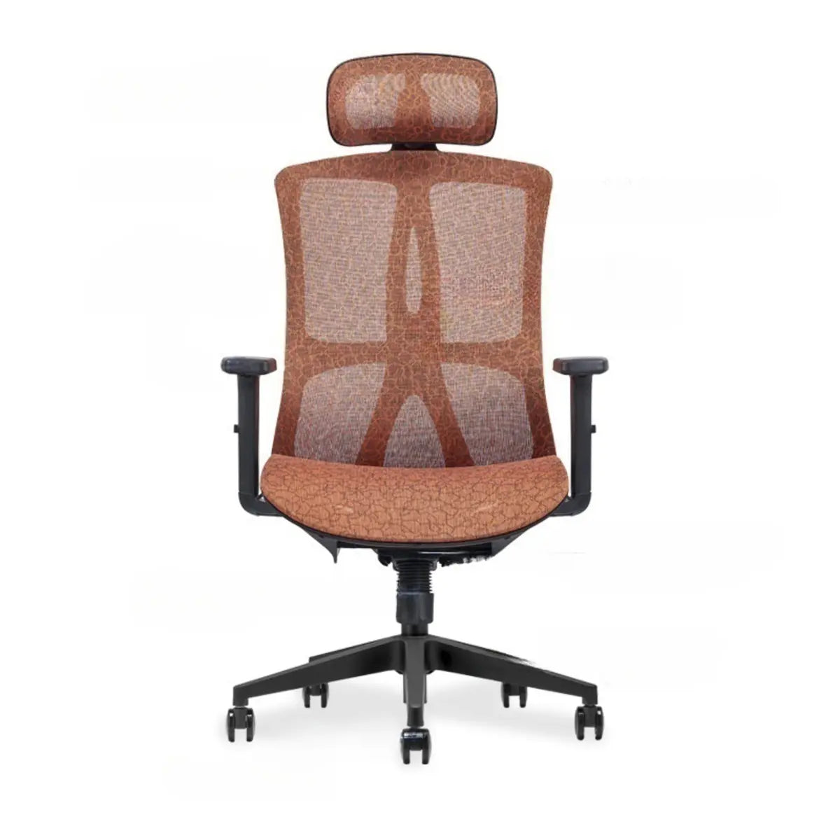 Minimalist Ergonomic Swivel Mesh Office Chair with Arms Image - 6