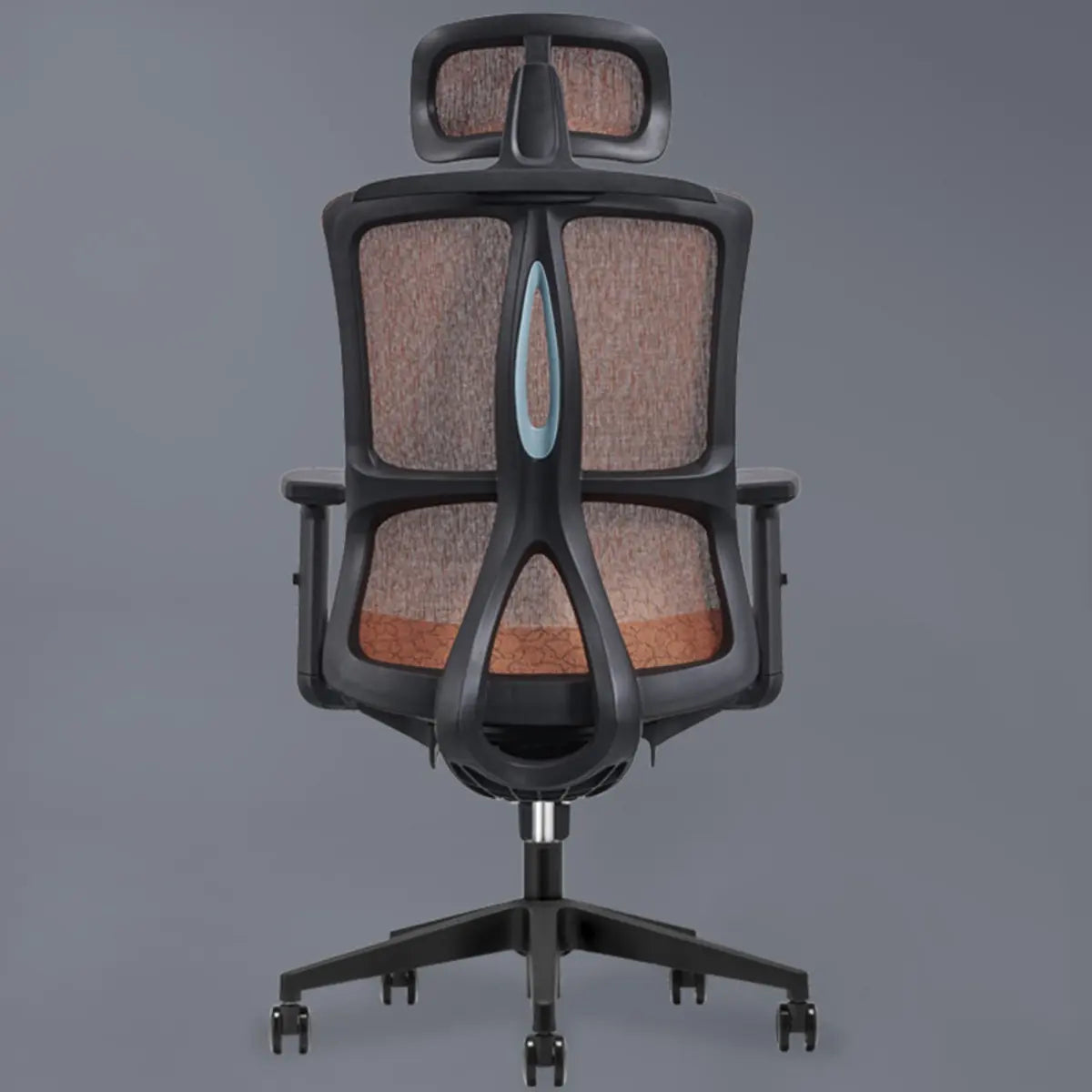 Minimalist Ergonomic Swivel Mesh Office Chair with Arms Image - 9