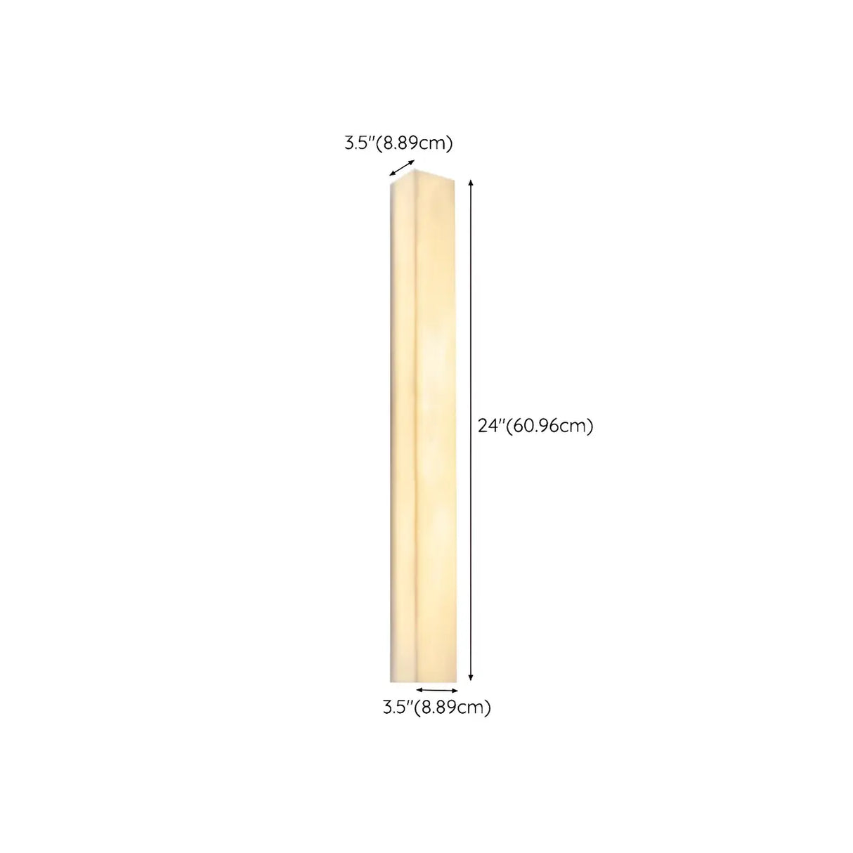 Minimalist Geometric Resin Outdoor Wall Light Fixture Image - 16
