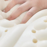 Minimalist Leather Solid Back Upholstered Dining Chairs Image - 9