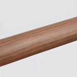Minimalist LED Geometric Wood Island Hanging Light Image - 10